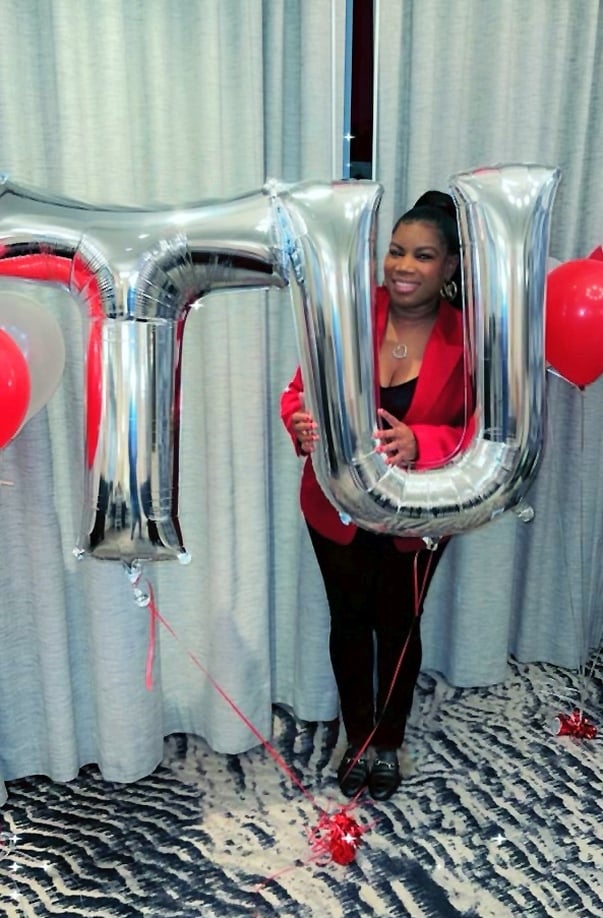 LaToya with TU