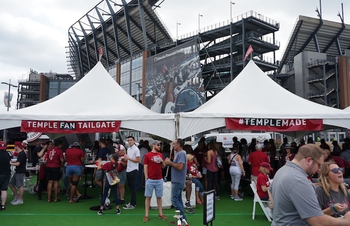 Temple Fan Tailgate Tent