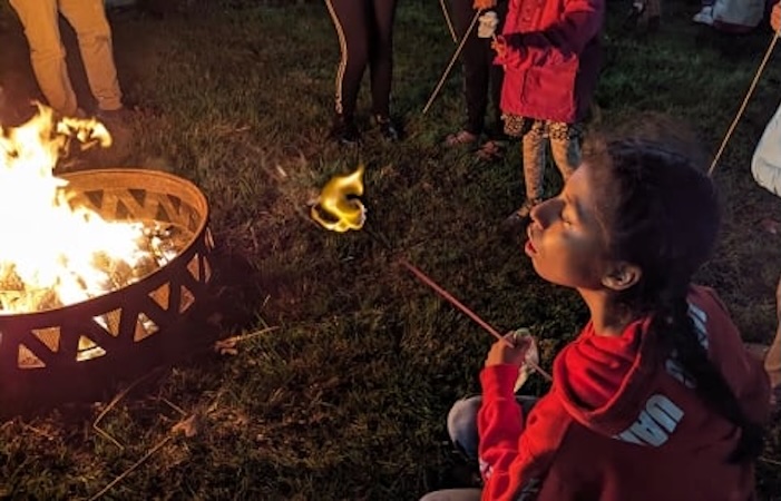 Making S'mores