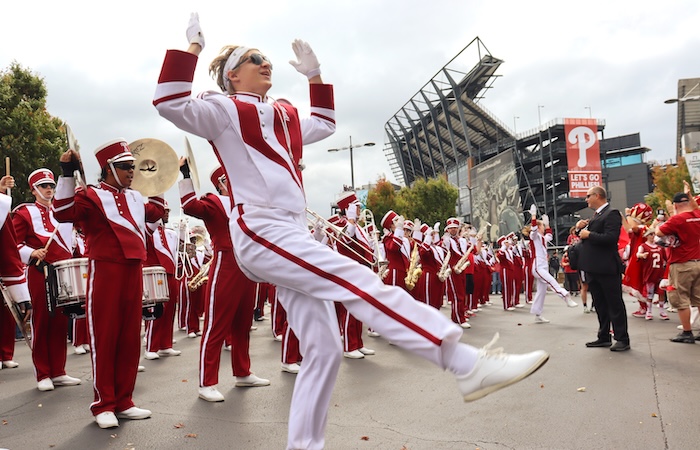 The Diamond Marching Band.
