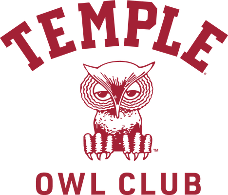 Temple Owl Club logo.