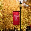 The Temple University flag.
