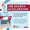 The Job Search Accelerator logo.