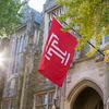 An image of the Temple University flag.